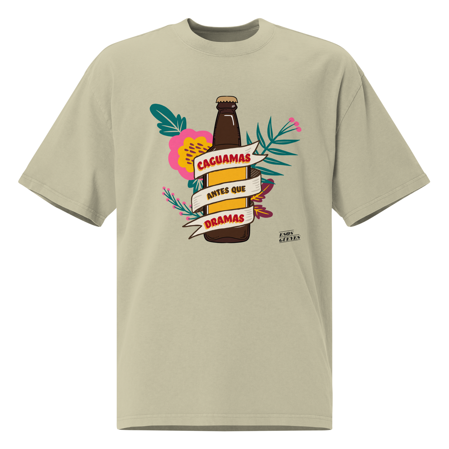 Camiseta Caguamas Oversized